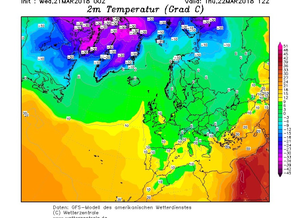 Синоптик: Сегодня в Украине будет солнечно и холодно (КАРТА)