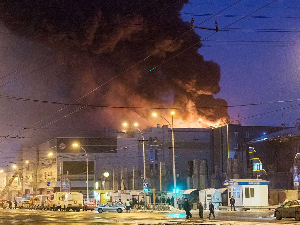 При пожаре в ТЦ в Кемерово погиб украинец