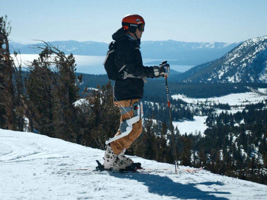Для большей выносливости лыжников создан уникальный экзоскелет (ВИДЕО)