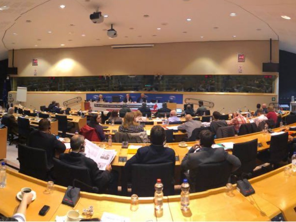 Симоненко выступил в Брюсселе в рамках Европейской коммунистической встречи