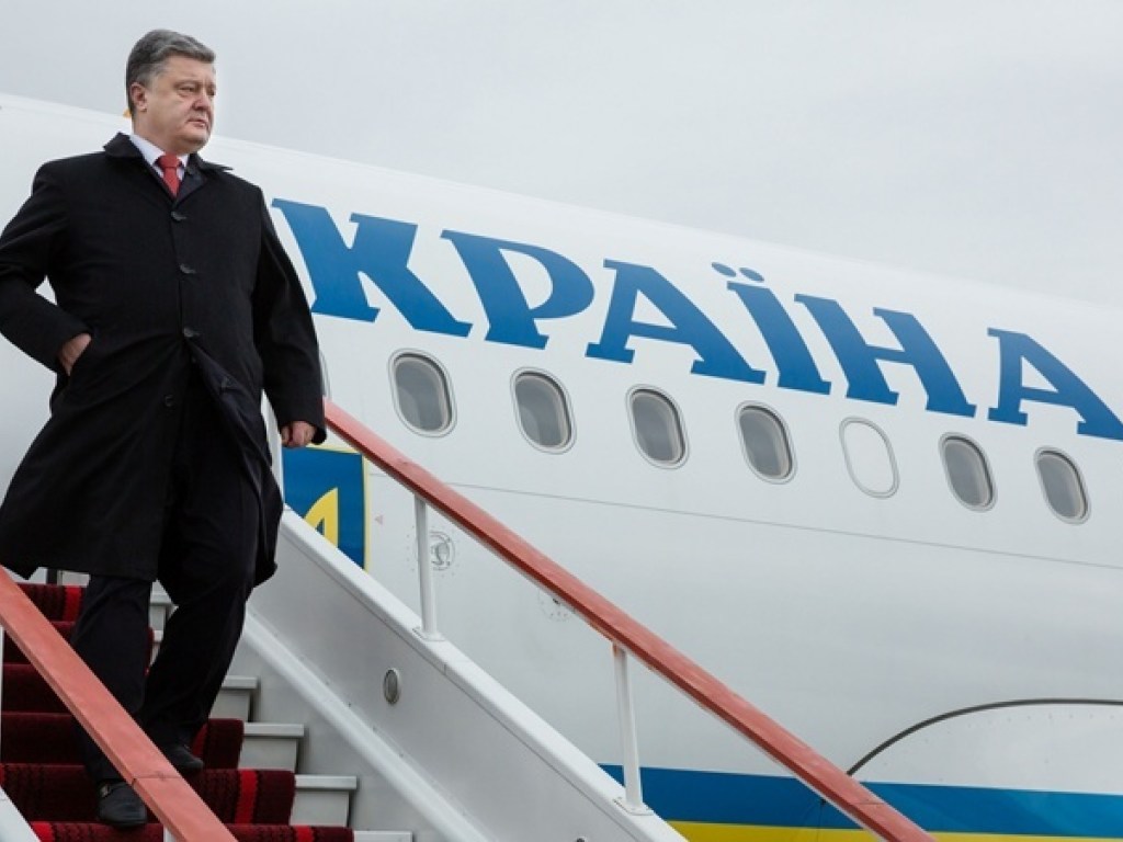 Дорогой Президент: Авиаперелет делегации Порошенко в Германию обошелся в 1,3 миллиона гривен