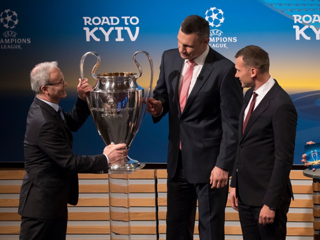 Кличко: Я счастлив, что в 2018 году Киев стал европейской футбольной столицей