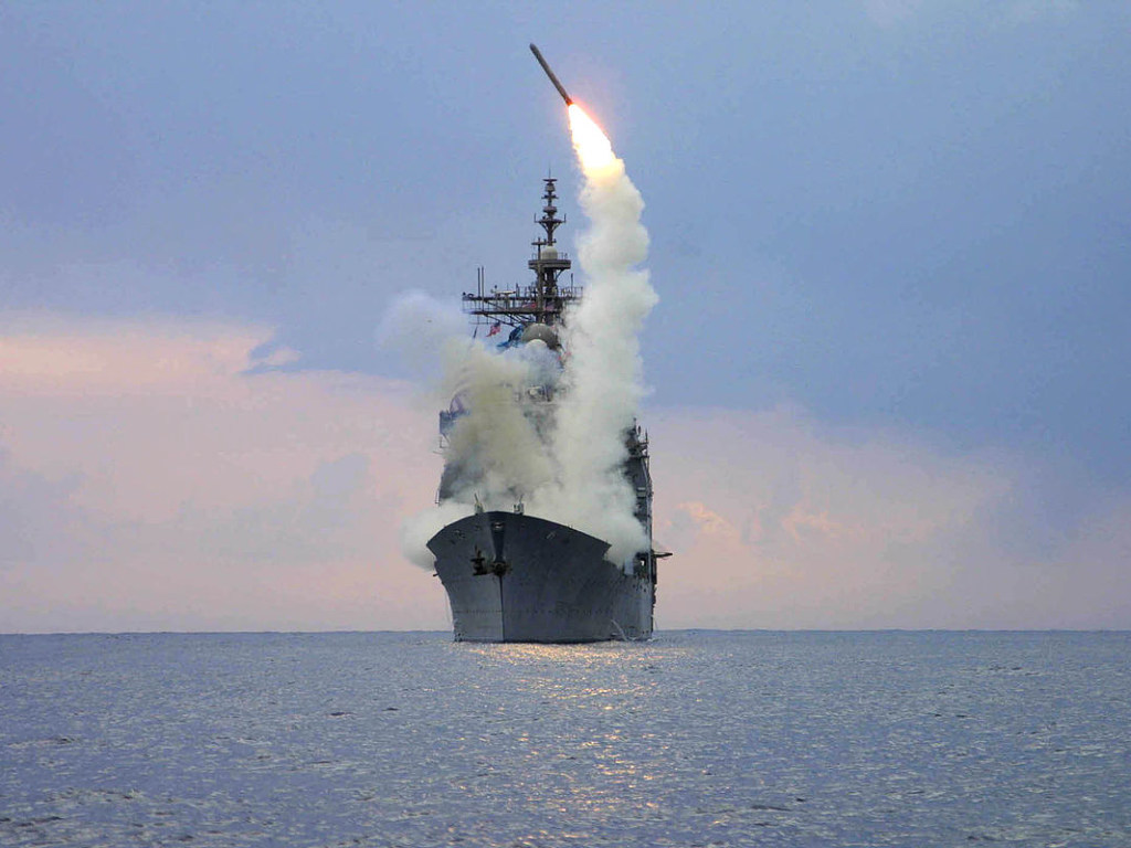 Полет &#171;Томагавков&#187;: Пентагон показал новое видео удара ракет по Сирии