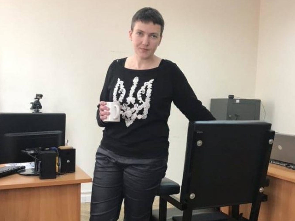 Появилось фото Надежды Савченко после голодовки