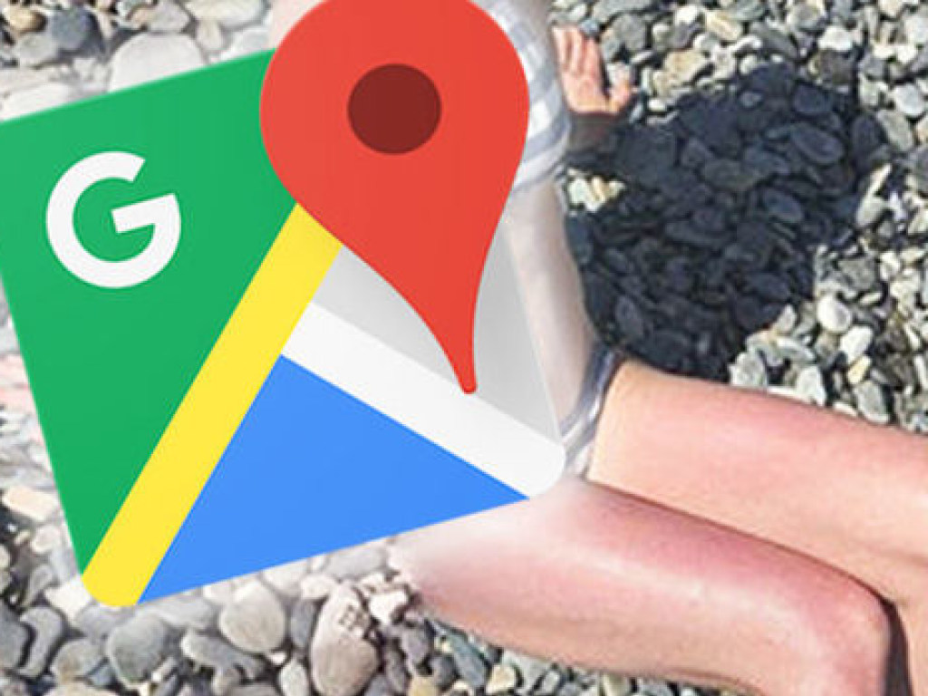 На картах Google заметили женщину в бикини без туловища с четырьмя ногами (ФОТО)