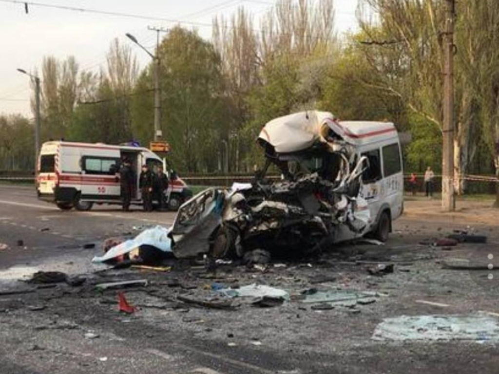 ДТП в Кривом Роге с 9 погибшими: Появилось новое видео с места трагедии