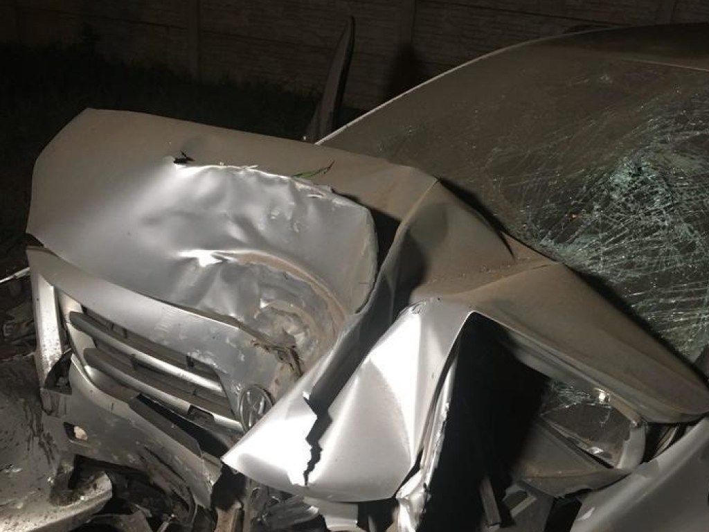 В Кривом Роге иномарка на большой скорости врезалась в дерево, пострадали водитель и пассажир (ФОТО) 