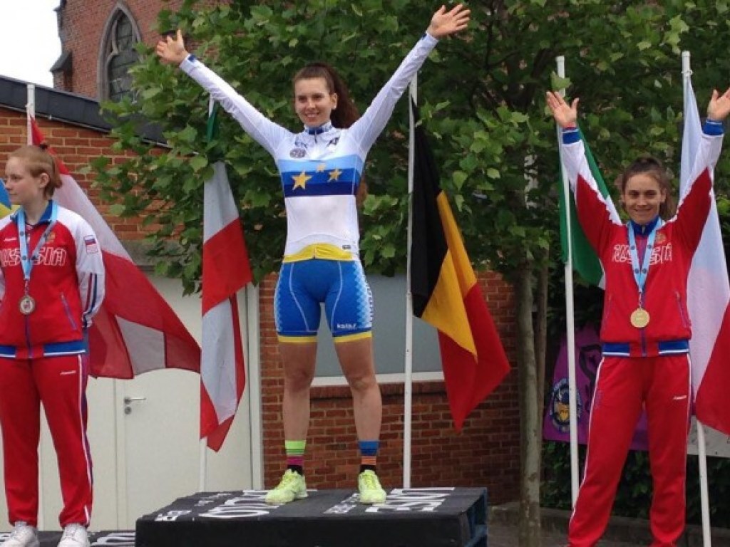 Украинская паралимпийка стала двукратной победительницей ЧЕ по велоспорту