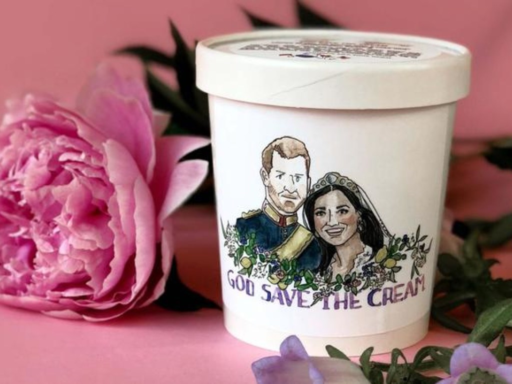 В честь свадьбы принца Гарри и Меган Маркл выпустили мороженое (ФОТО)