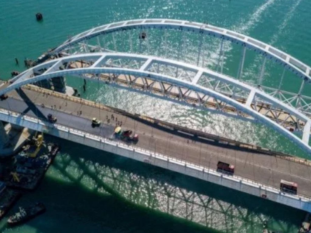 Опубликовано видео открытия Крымского моста