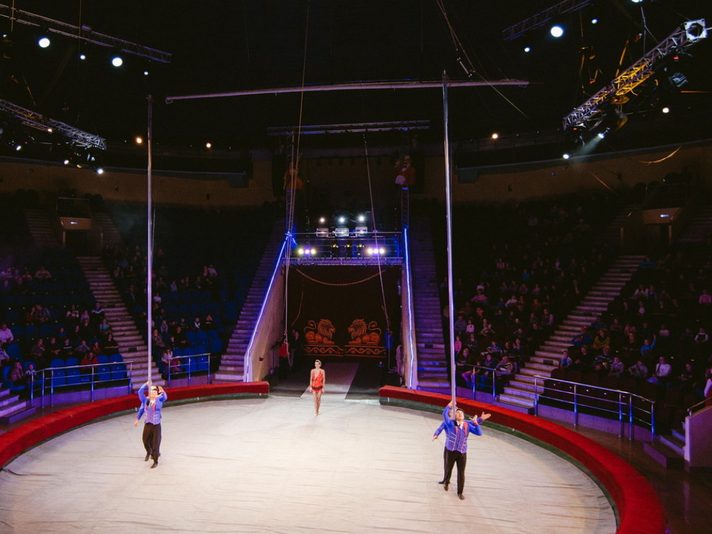 Сальто мортале: Цирковой акробат рухнул с 10-метровой высоты (ВИДЕО)