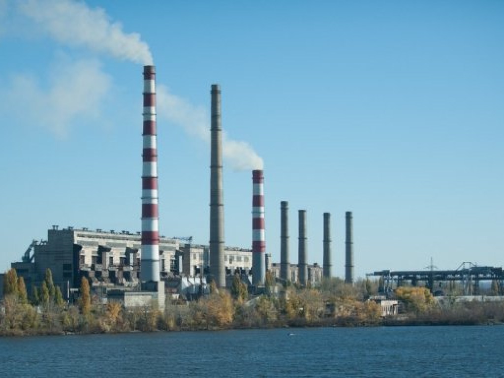 На Криворожской ТЭС засекли аварию на энергоблоке