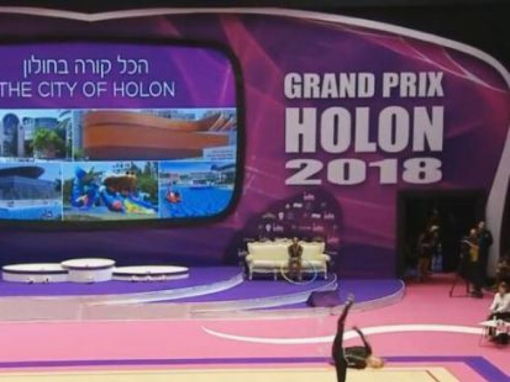 В Израиле украинские гимнастки завоевали четыре медали (ФОТО)