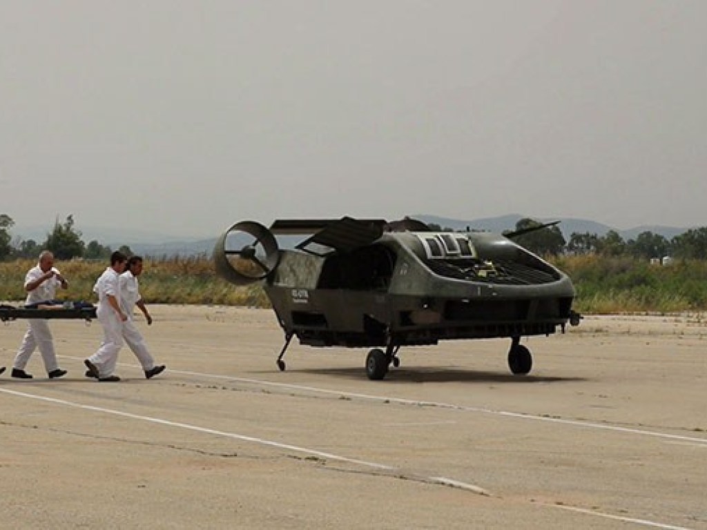 Израильтяне испытали специальный дрон для перевозки раненого (ФОТО)