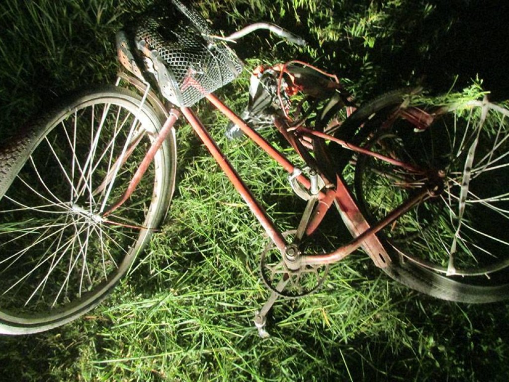 На Полтавщине водитель насмерть сбил велосипедистку и скрылся (ФОТО)