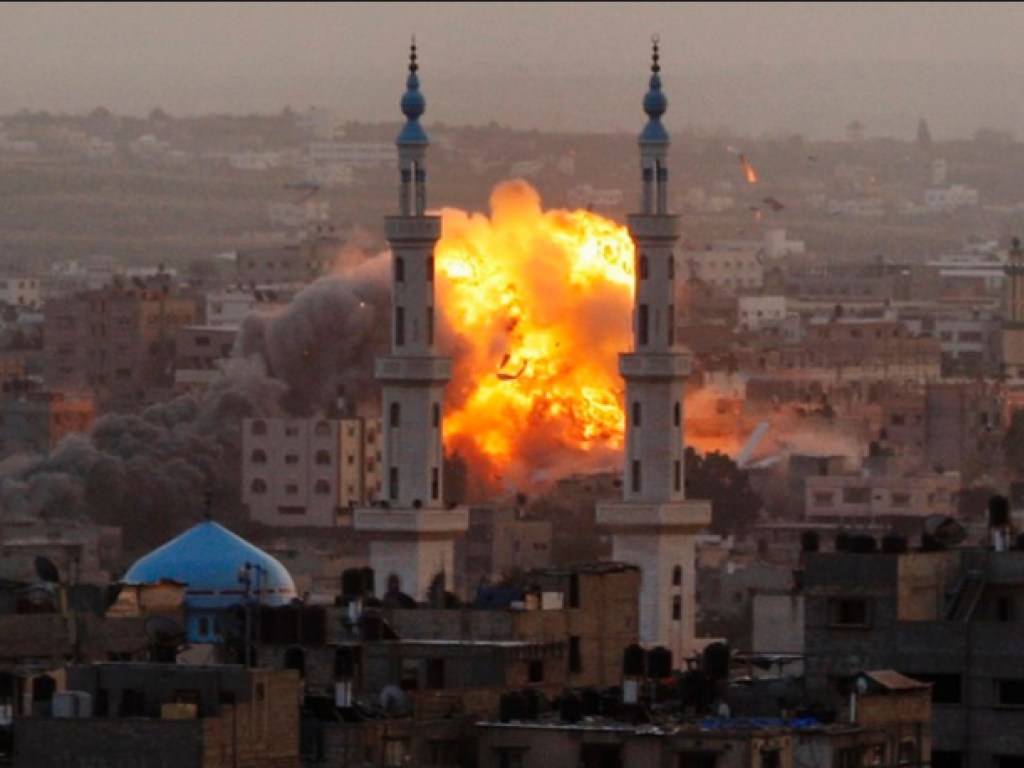 Израиль нанес ответные удары по сектору Газа