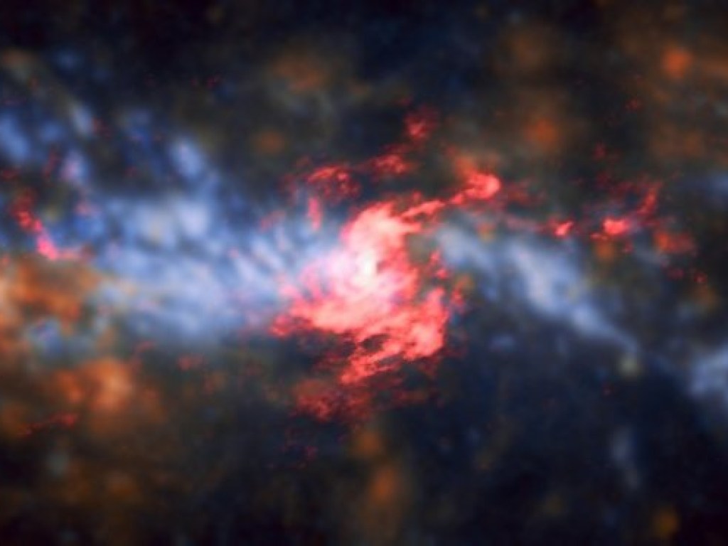 Астрономы показали, как выглядит «сердце» галактики (ФОТО)