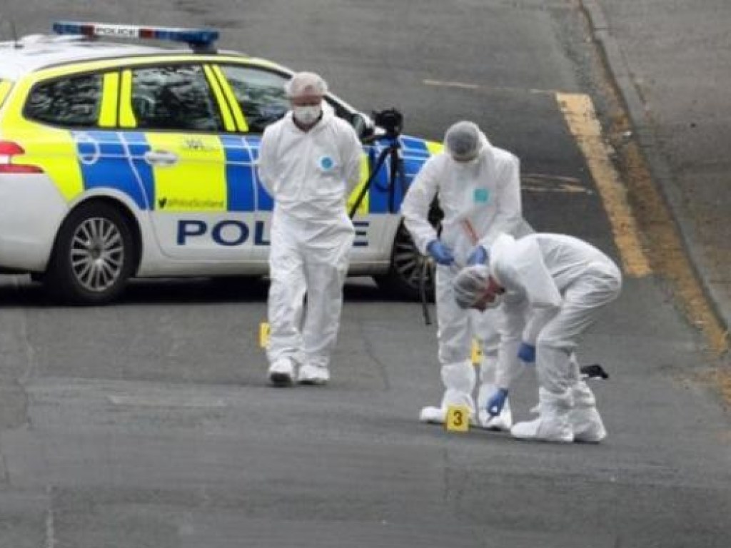 В Шотландии на полицейских напал мужчина с ножом