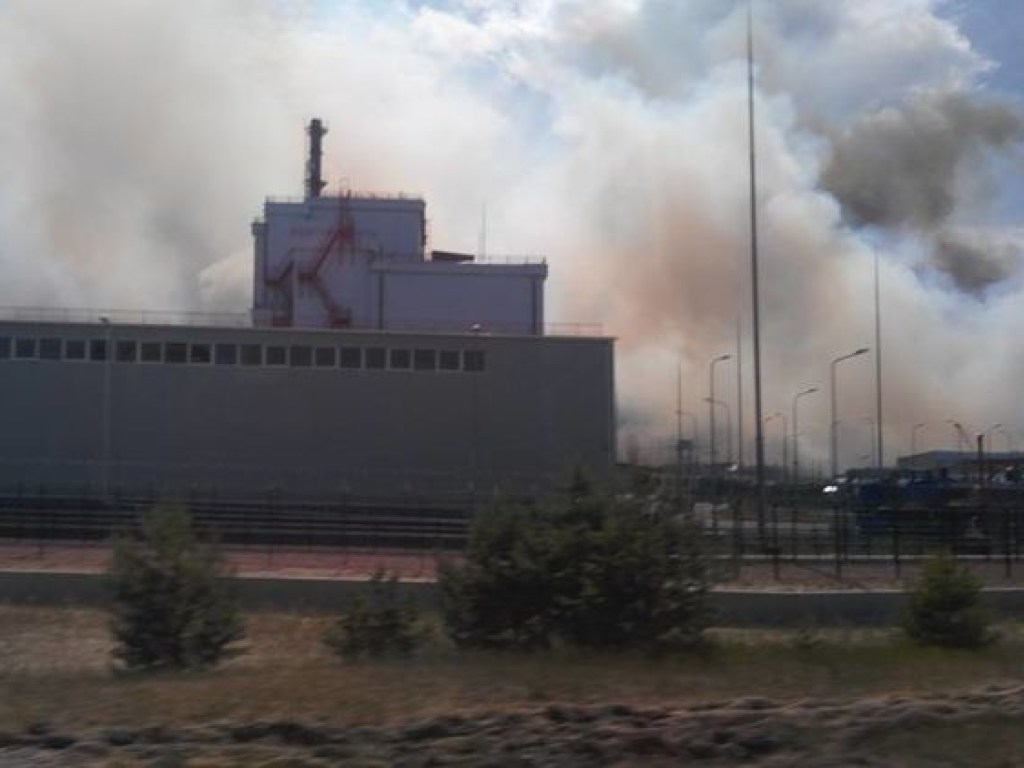 В ГСЧС подтвердили, что на месте возгорания в Чернобыле нашли факелы