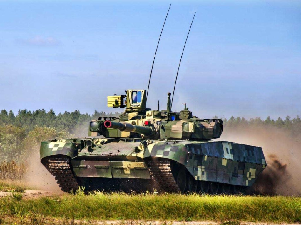 Украинские танкисты сняли все поломки нового танка «Оплот» (ВИДЕО)