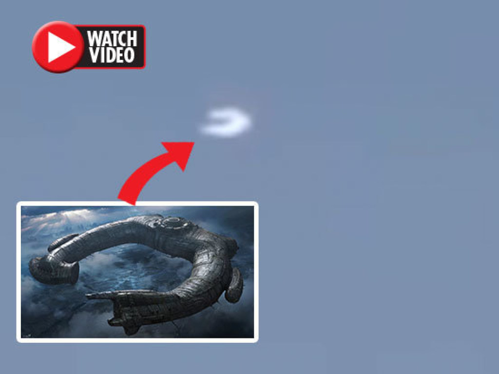 Секретное оружие: В небе над Францией заметили НЛО из фильма о «Чужом» (ВИДЕО)