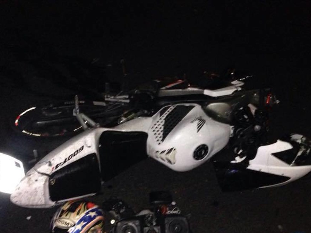 ДТП в Одессе: мотоциклист сбил на «зебре» человека (ФОТО)