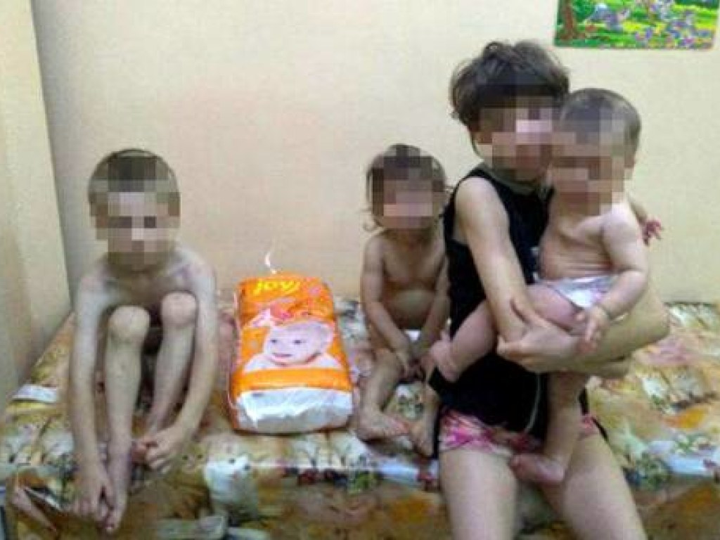 В Запорожье у матери забрали четырех детей из-за антисанитарных условий для жизни детей (ФОТО)