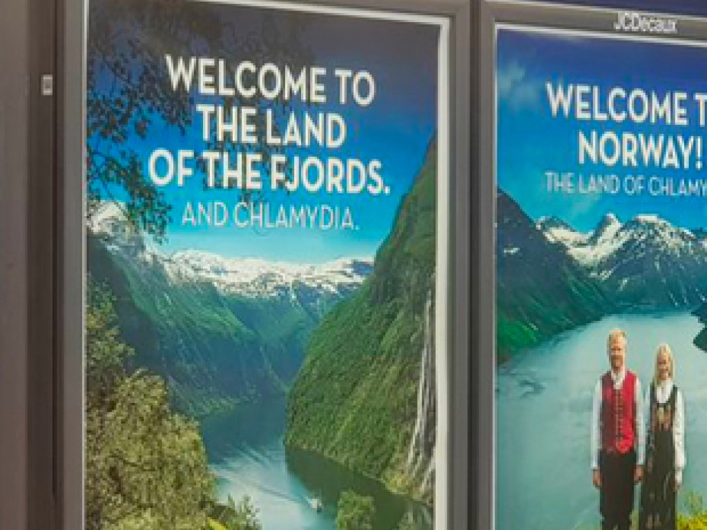 «Страна хламидиоза»: реклама презервативов возмутила норвежцев (ФОТО)