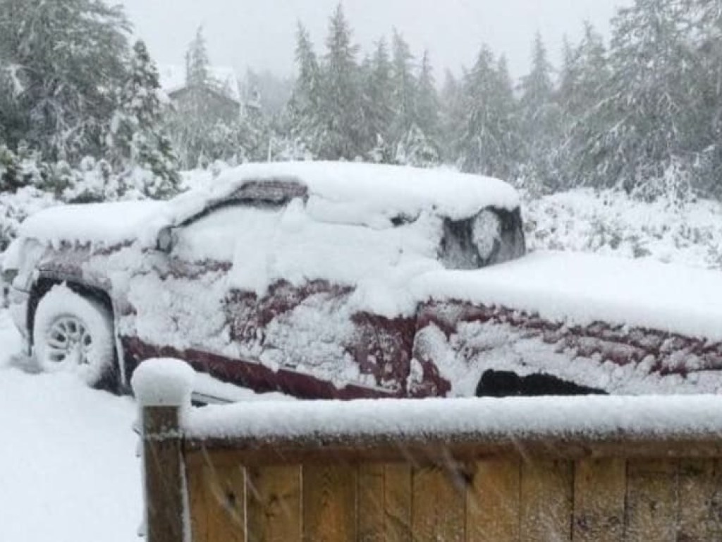Канаду засыпало снегом (ФОТО)