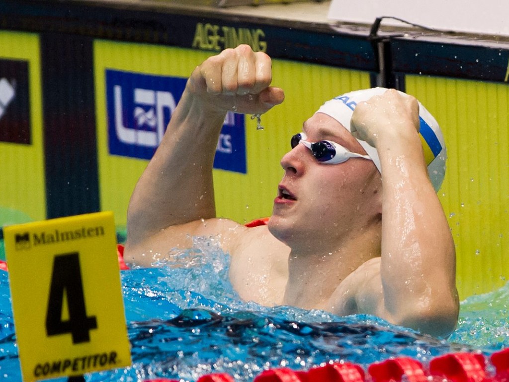 Пловец из Украины установил мировой рекорд