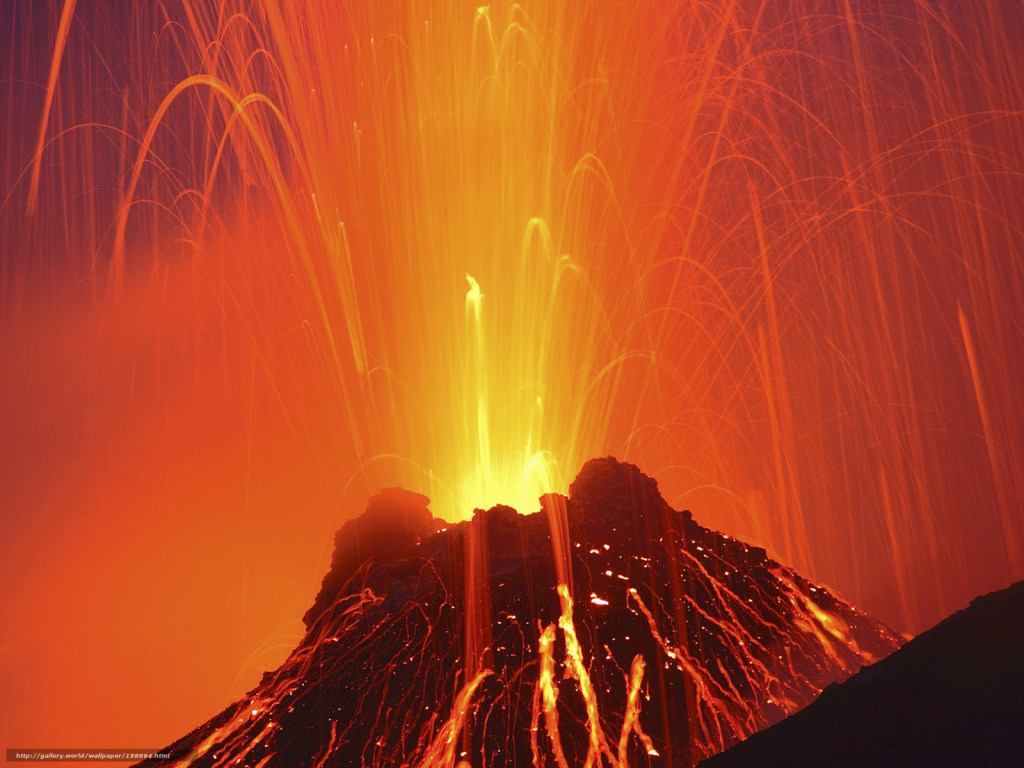 Извержение вулкана увеличило площадь США