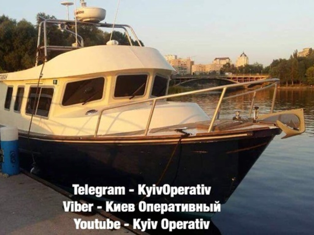 В Киеве угнали 10-метровый катер (ФОТО)