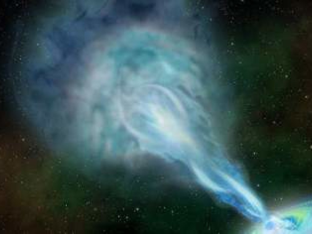 Астрономы открыли самый яркий объект в юной Вселенной
