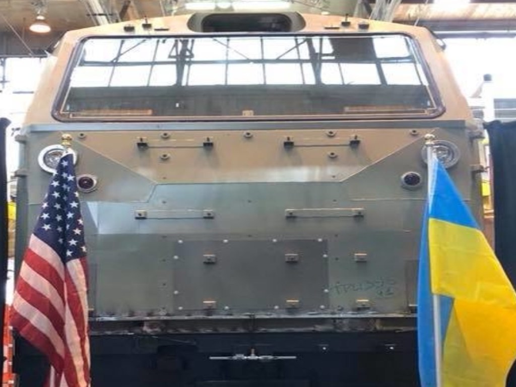 В США показали поезд, сделанный для «Укрзализныци» (ФОТО)