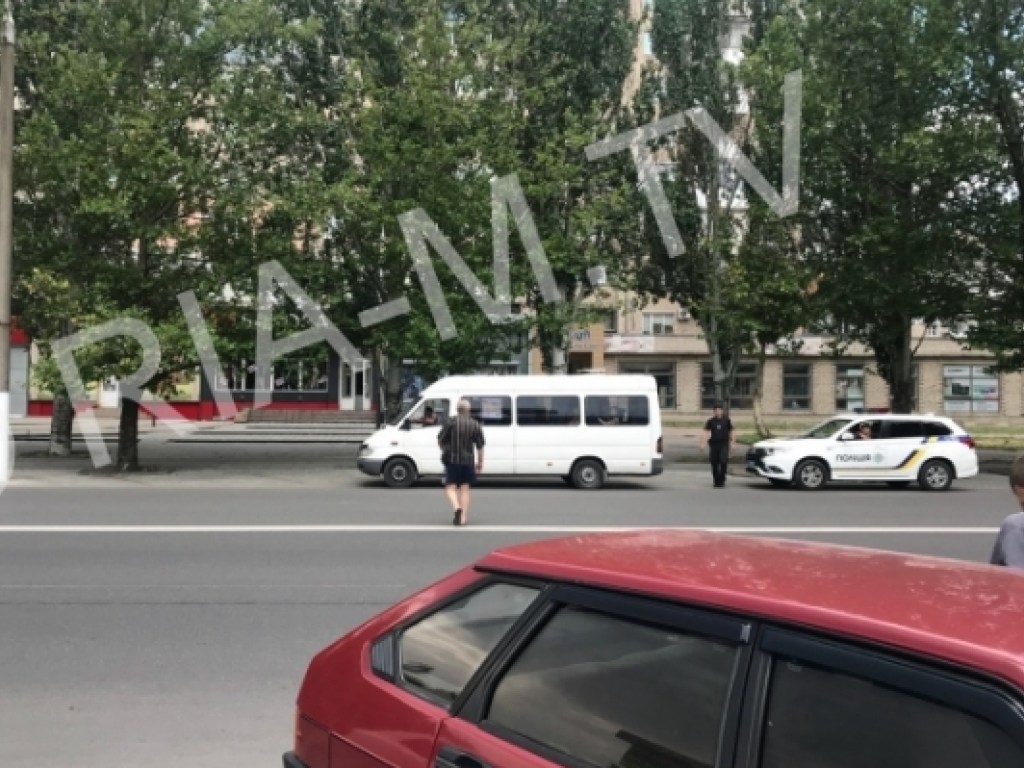 В Мелитополе полиция с «мигалками» устроила погоню за маршруткой (ФОТО)