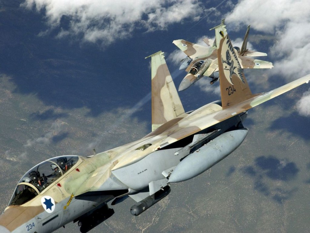 Авиация Израиля нанесла удары по Сирии