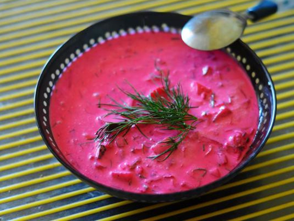 Рецепт дня:  Холодный литовский борщ  &#8212; лучшая еда в летний зной