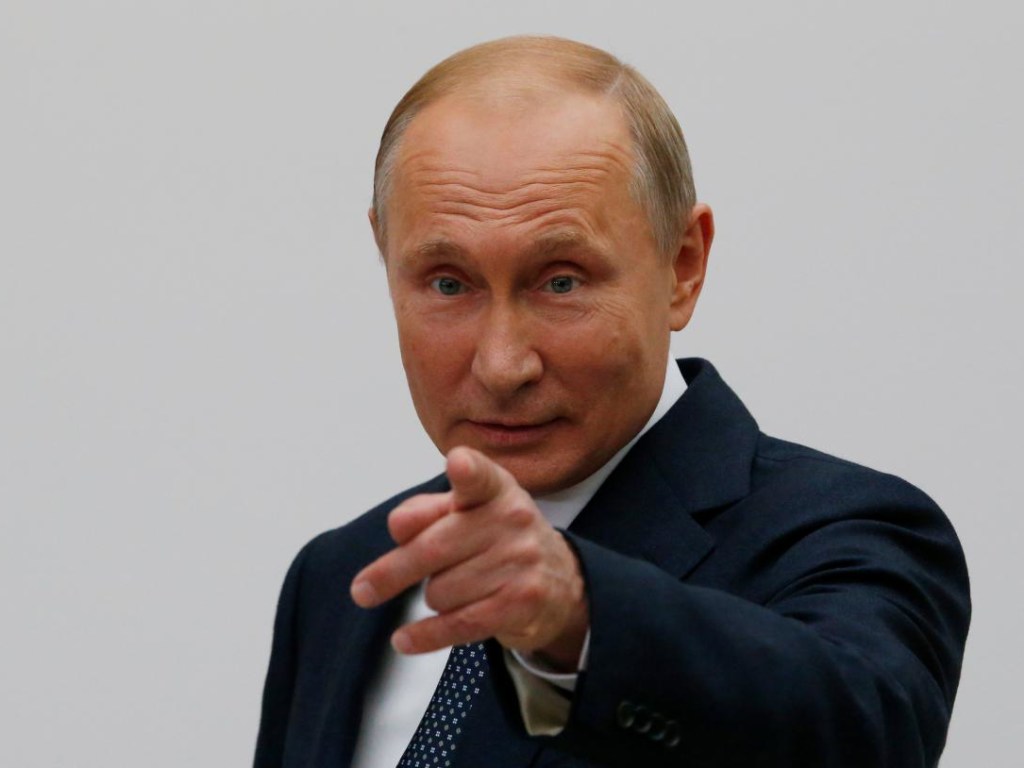Курьезная ошибка: Украинский телеканал назвал Путина президентом Украины (ФОТО)