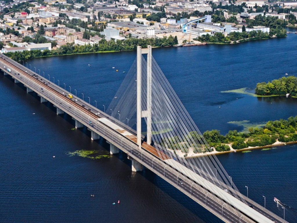 21-22 июля в Киеве частично ограничат движение транспорта на Южном мосту