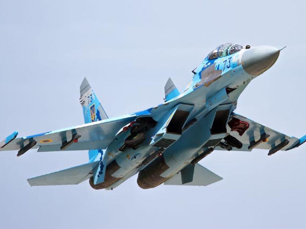Украинский пилот на Су-27 поразил британцев своим мастерством (ВИДЕО)