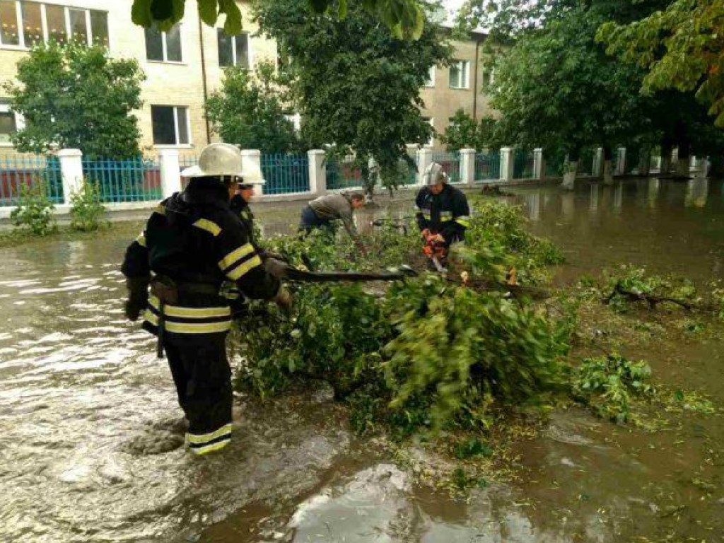 Непогода в Украине: обесточен 141 населенный пункт  
