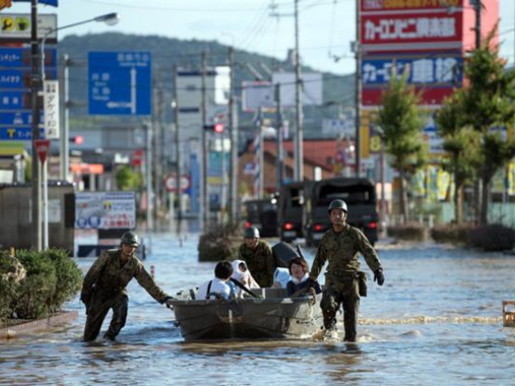 В Японии из-за стихийных бедствий погибли 347 человек