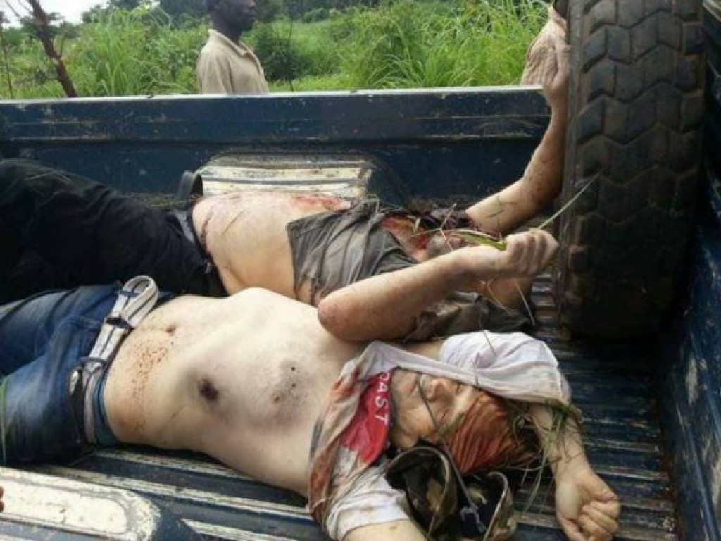 Похитили и пытали: показали первое фото убитых в Африке российских журналистов
