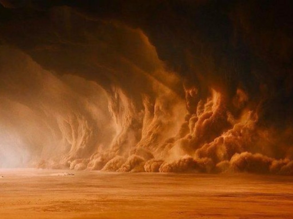 В США прошла мощная песчаная буря (ФОТО, ВИДЕО)