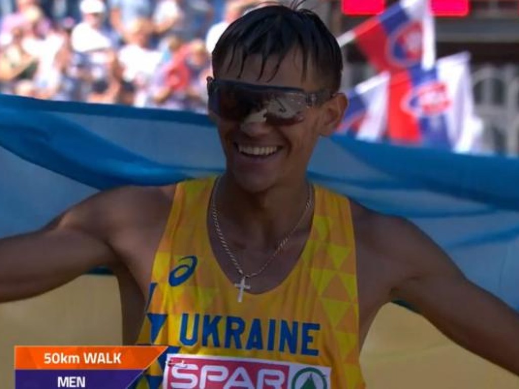 Украинец Закальницкий стал чемпионом Европы в ходьбе на 50 километров