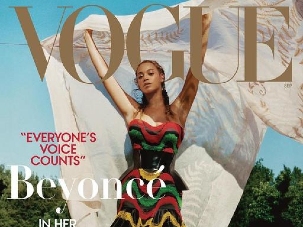 Бейонсе украсила обложку сентябрьского Vogue (ФОТО)