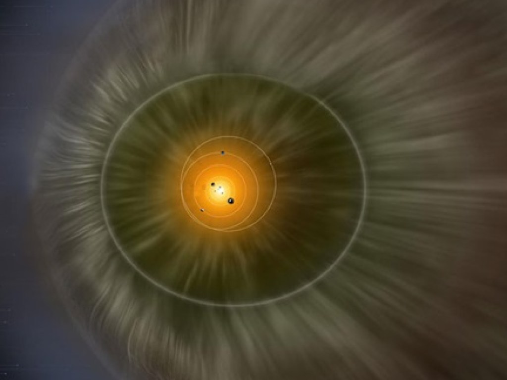 Зонд NASA обнаружил водородную границу Солнечной системы (ФОТО) 