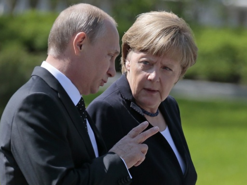 Встреча лидеров ФРГ и РФ: Путин будет говорить с Меркель с позиции силы