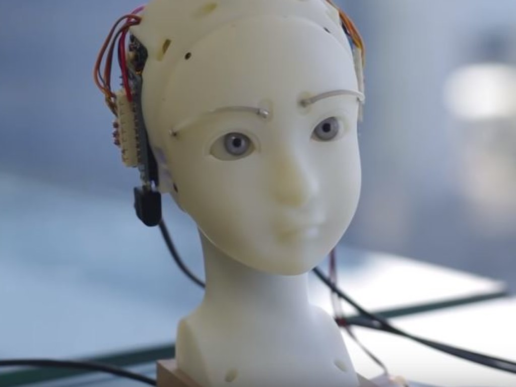 В Японии создали робота, повторяющего мимику человека (ФОТО, ВИДЕО)