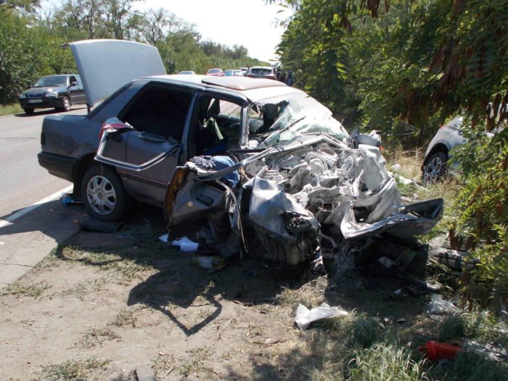 Ford и BMW столкнулись у села Новобогдановка в Запорожской области: пострадали пять человек (ФОТО)